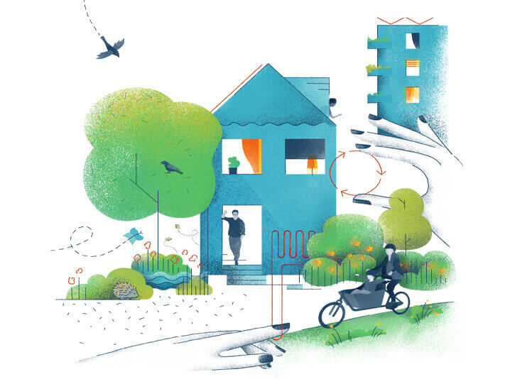 CO2-Ausstoss der Immobilienportfolios sinkt weiter  